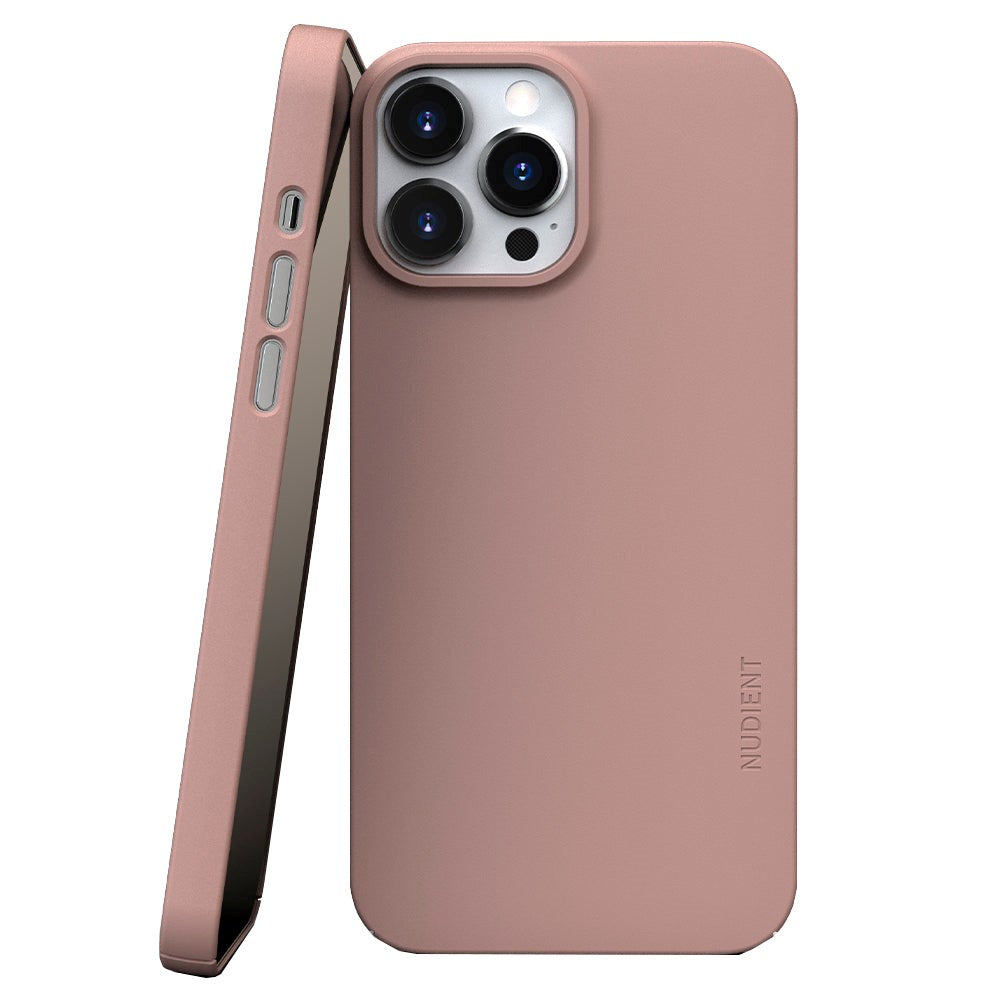 iPhone 13 Pro Max Nudient Thin Case V3 Skal - Dusty Pink