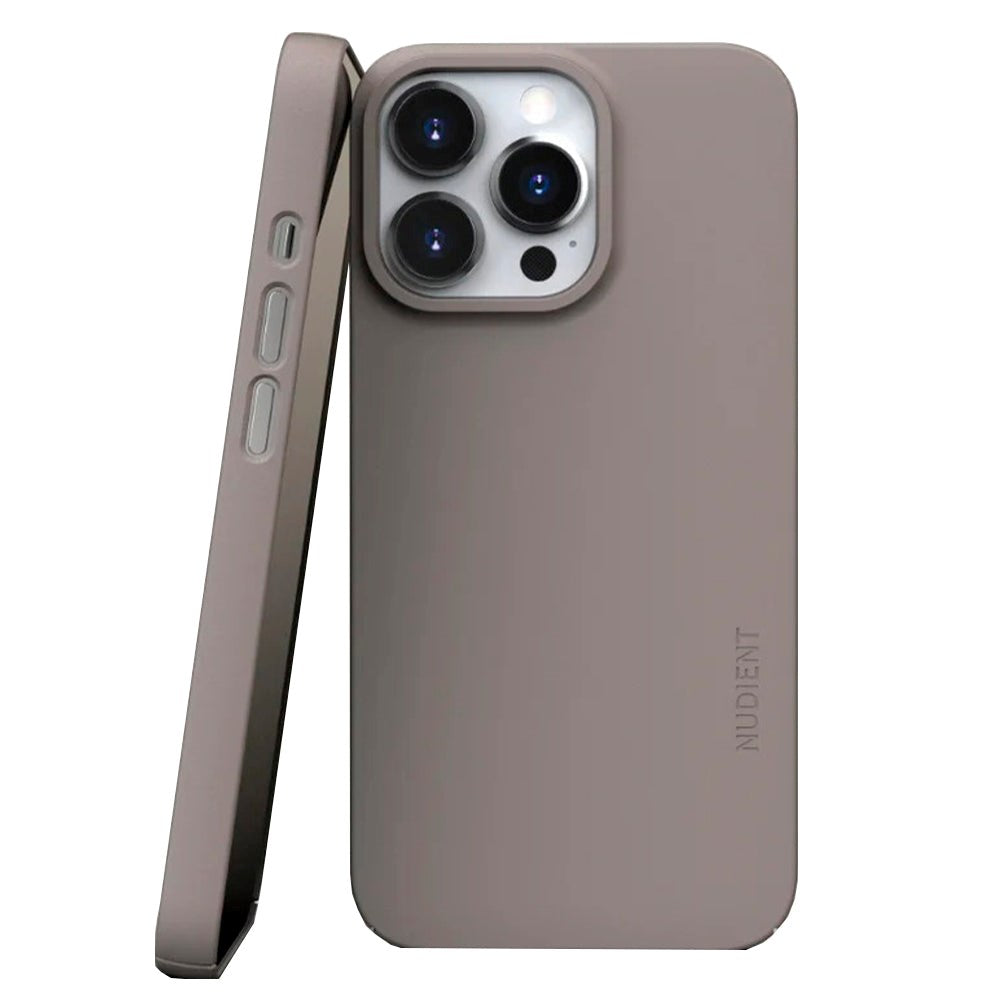 iPhone 13 Pro Nudient Thin Case V3 Skal - Clay Beige