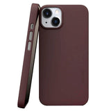 iPhone 13 Nudient Thin Case V3 Skal - Sangria Red