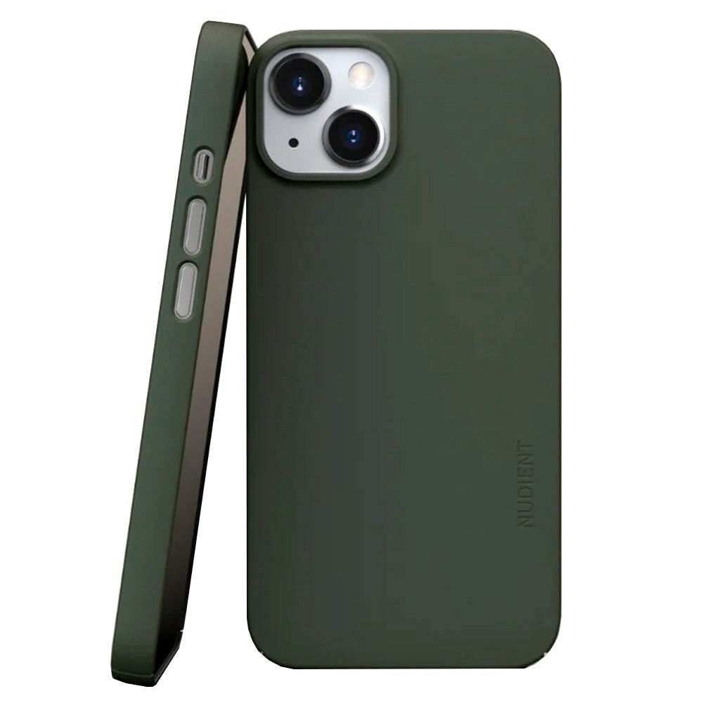 iPhone 13 Nudient Thin Case V3 Skal - Pine Green