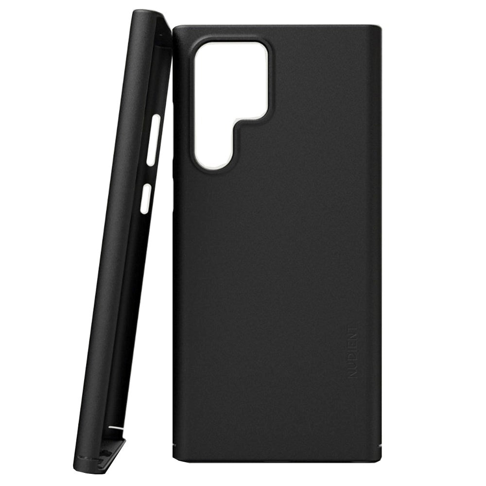 Samsung Galaxy S22 Ultra Nudient Thin Case V3 Skal - Ink Black