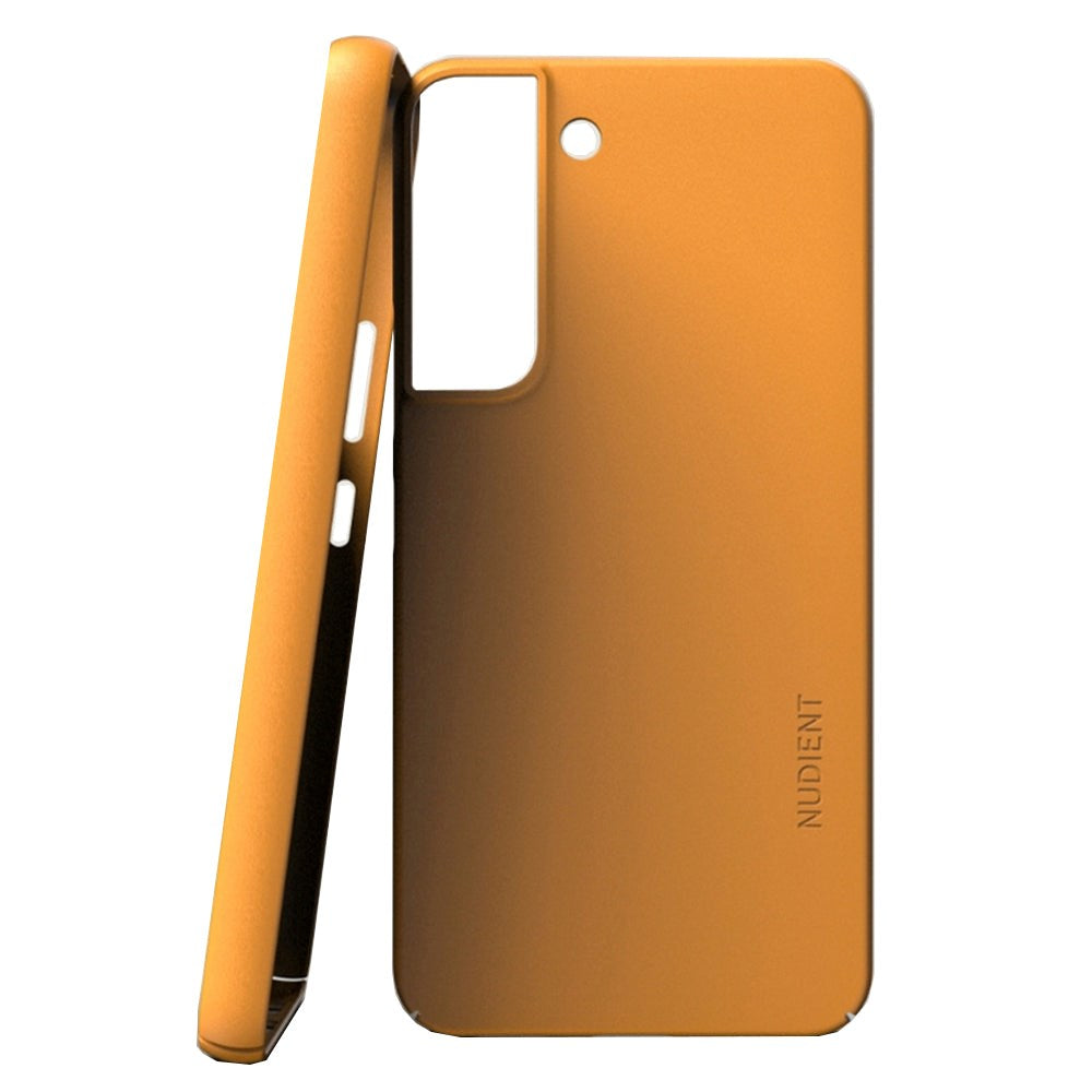 Samsung Galaxy S22 Nudient Thin Case V3 Skal - Saffron Yellow