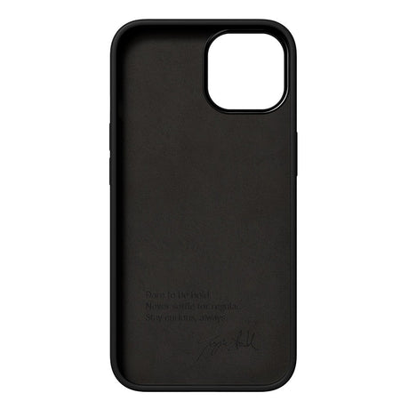 iPhone 14 Nudient Bold Skal - Charcoal Black