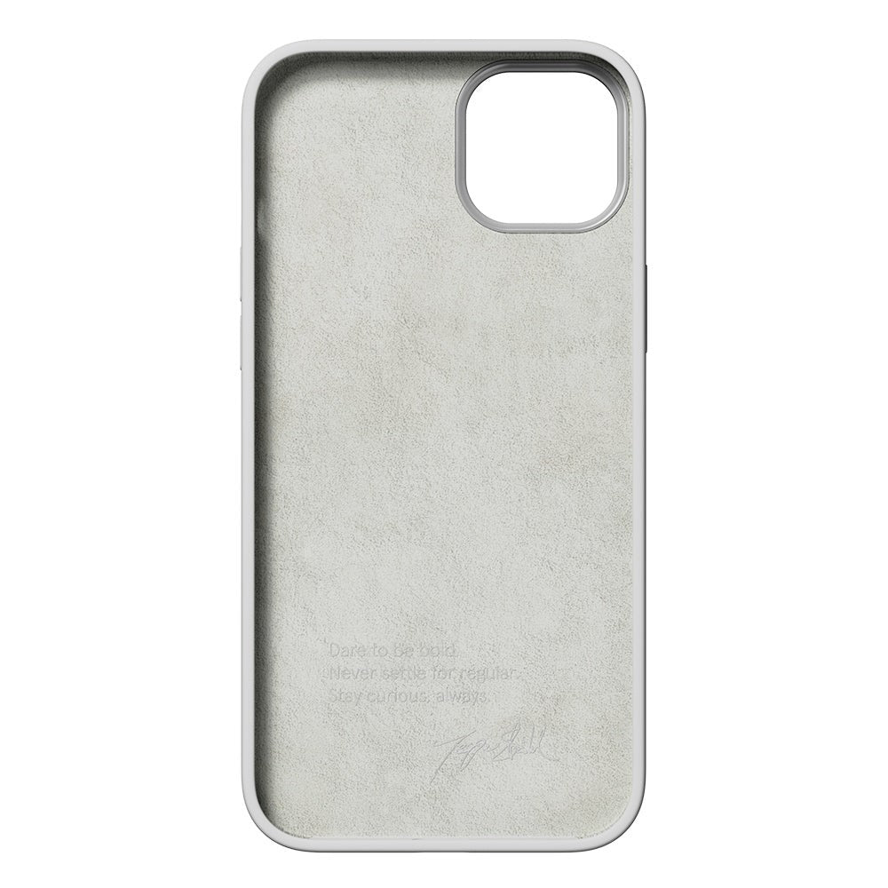 iPhone 14 Plus Nudient Bold Skal - Chalk White