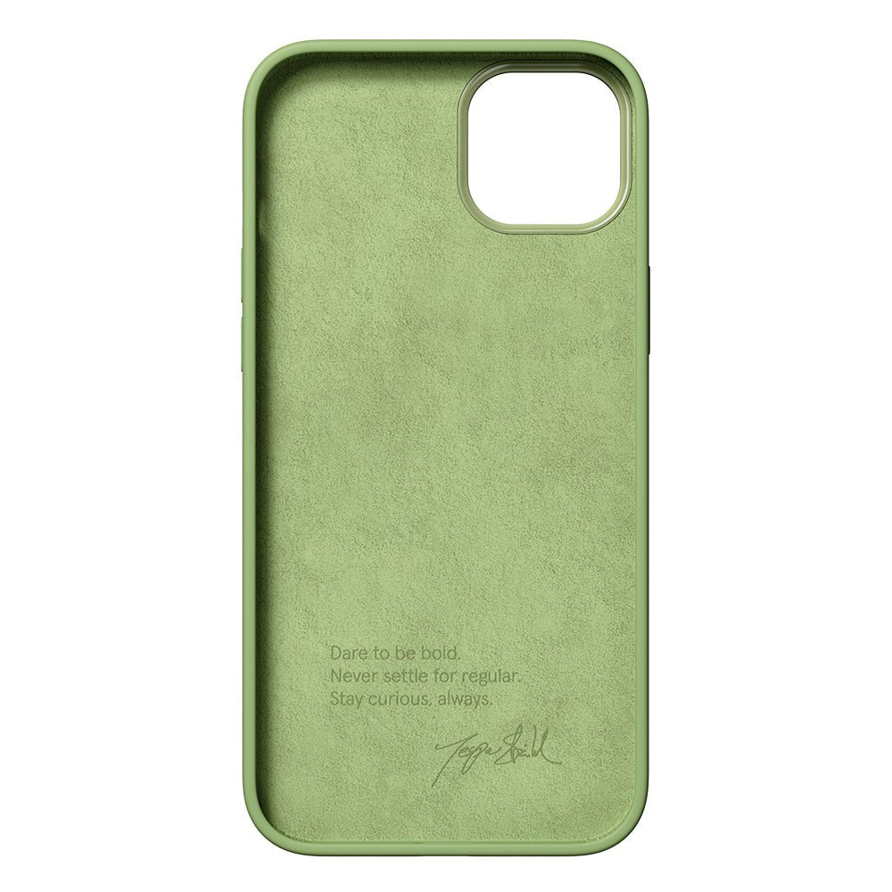 iPhone 14 Plus Nudient Bold Skal - Leafy Green