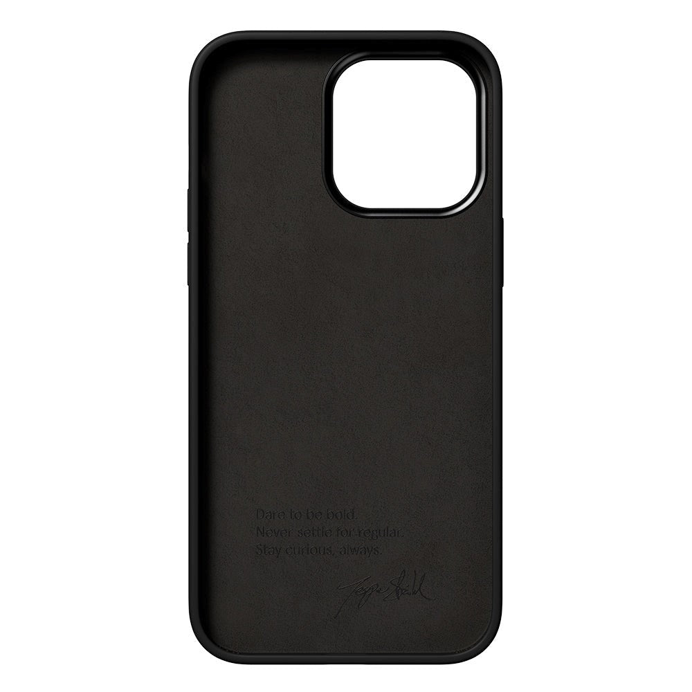 iPhone 14 Pro Max Nudient Bold Skal - Charcoal Black