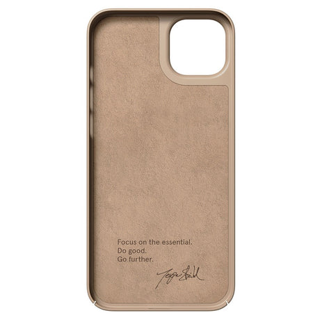 iPhone 14 Plus Nudient Thin Case Skal - Clay Beige