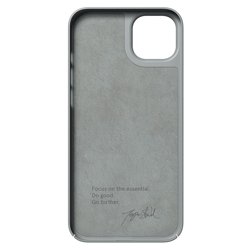 iPhone 14 Plus Nudient Thin Case Skal - MagSafe-kompatibelt - Concrete Grey