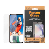 Samsung Galaxy A55 (5G) PanzerGlass Ultra Wide Fit Re:fresh Skärmskydd m. EasyAligner - Platinum Strength - Genomskinlig