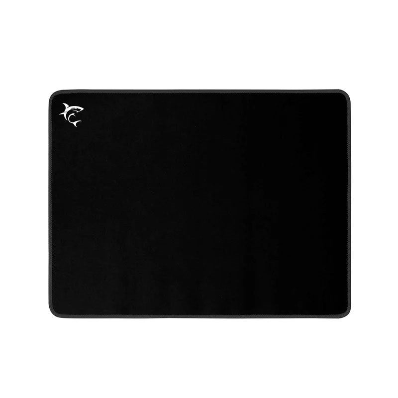 White Shark BLACK KNIGHT Gamingmusmatta - 400 x 300 mm - Svart