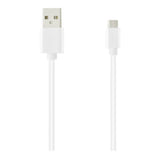 Key USB-A till Micro USB Kabel 10W - 1m - Vit