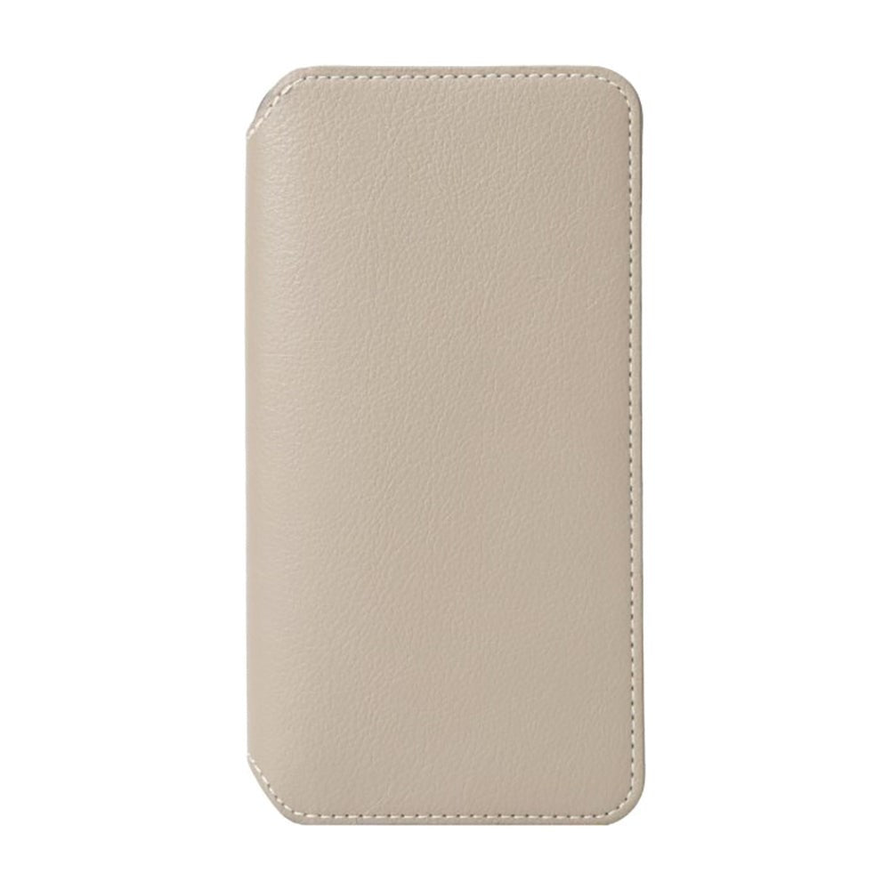 Krusell Pixbo 4 -kort foliocase iPhone xs Max Leather Flip Case - Beige