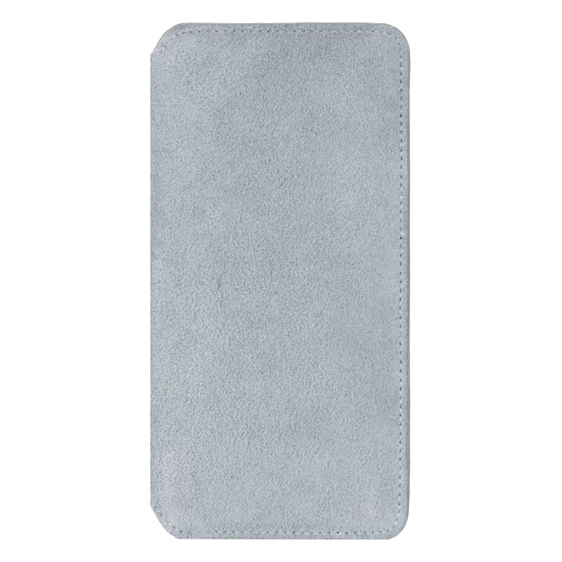 Samsung Galaxy S10 Krusell Broby Slim Wallet Suede Flip Case - Grey