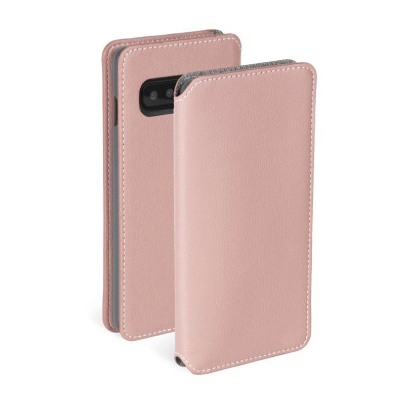 Samsung Galaxy S10+ (plus) Krusell Pixbo 4 Card FolioCase Plånboksfodral - Rosa