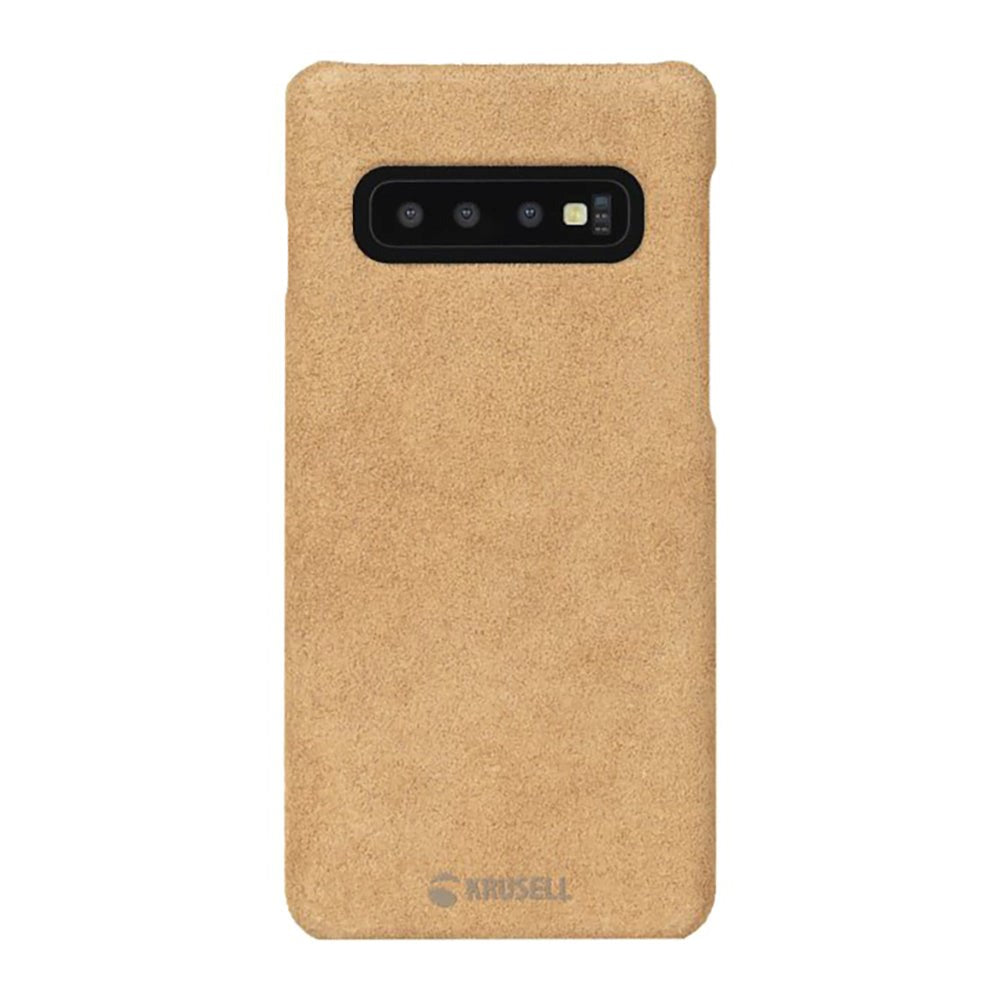 Krusell Broby Samsung Galaxy S10+ (plus) Läderfodral - Cognac