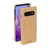 Krusell Broby Samsung Galaxy S10+ (plus) Läderfodral - Cognac