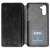 Krusell Sunne Phone Wallet Samsung Galaxy Note 10 Leather Flip Case - Black