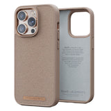 iPhone 14 Pro Njord byELEMENTS Skal Textil - Just / Rose Gold