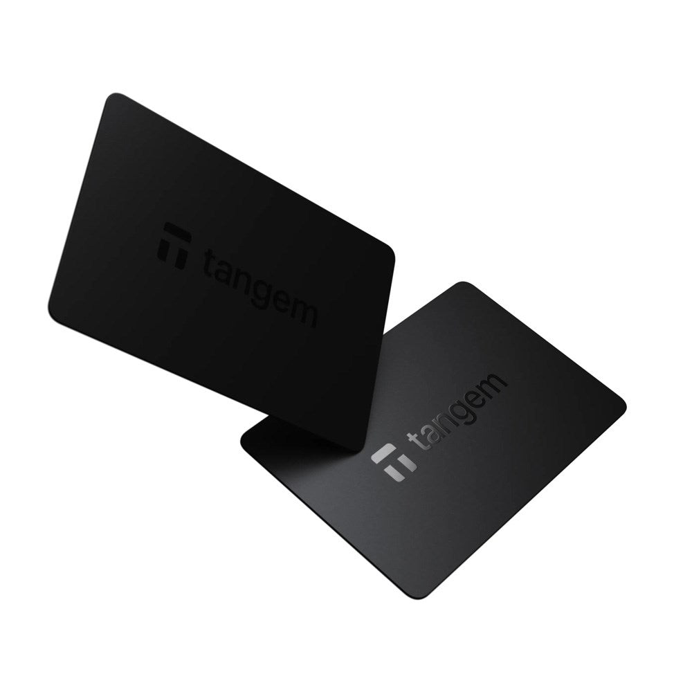 Tangem Wallet Card - 2 st - Black