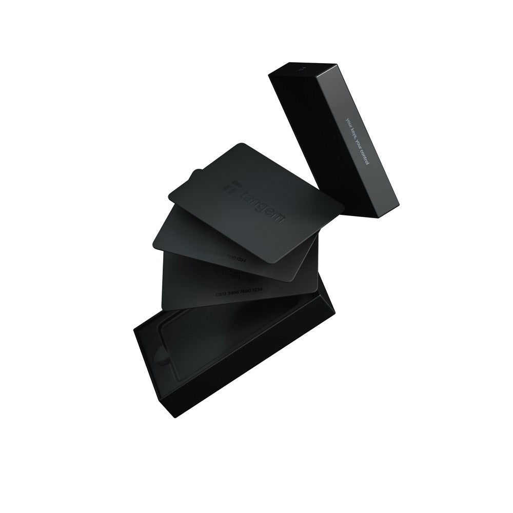 Tangem Wallet Card - 3 st - Black
