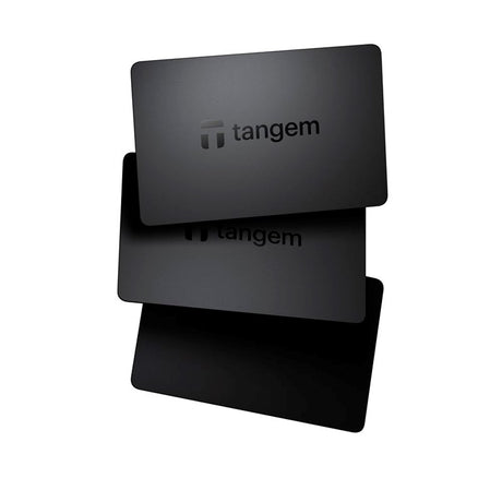 Tangem Wallet Card - 3 st - Black