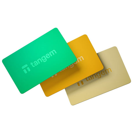 Tangem Wallet Card - 3 st - Sun Drop