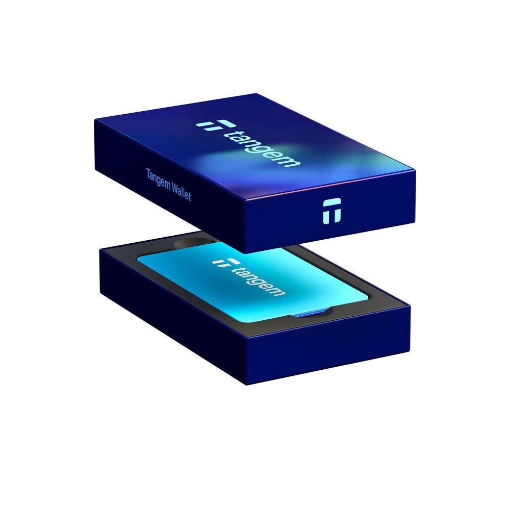 Tangem Wallet Card - 3 st - Electric Night