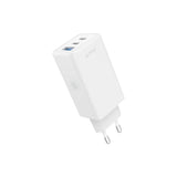 Hune Huron 65W Väggladdare med 2 x USB-C 1 x USB-A - Vit