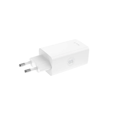 Hune Huron 65W Väggladdare med 2 x USB-C 1 x USB-A - Vit
