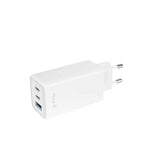 Hune Huron 65W Väggladdare med 2 x USB-C 1 x USB-A - Vit