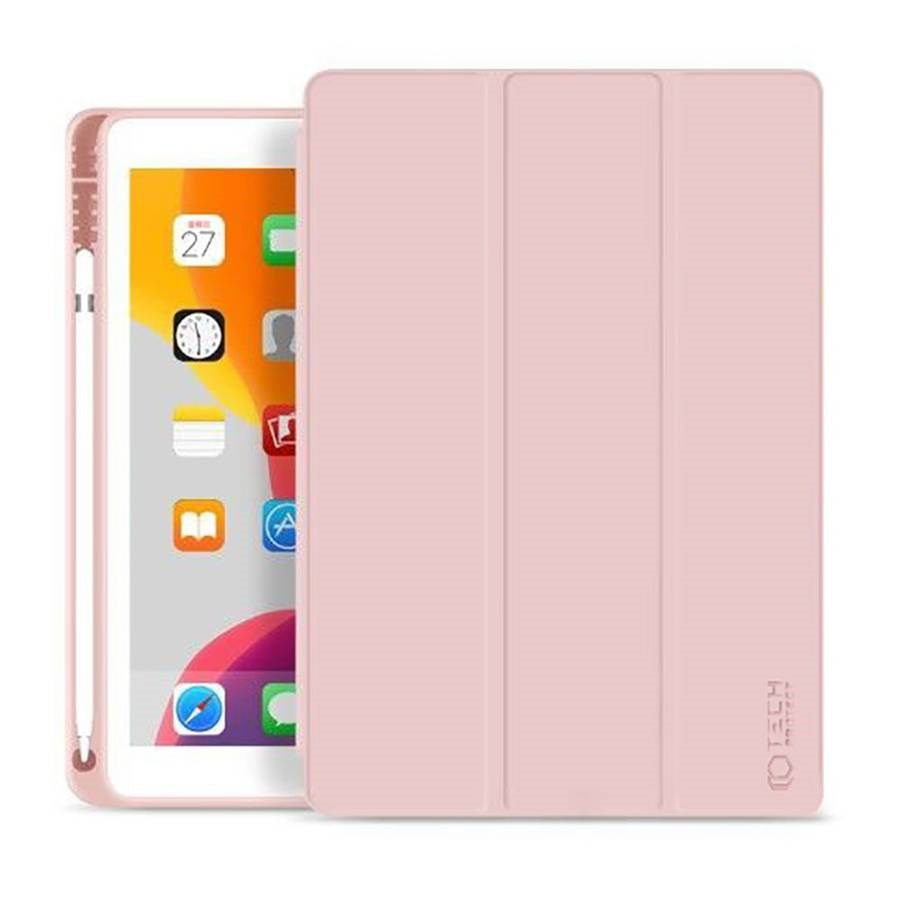 iPad 10.2" (2021 / 2020 / 2019) Tech-Protect SC Fodral med Apple Pencil Hållare - Rosa