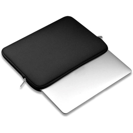 Tech-Protect MacBook / Laptop Neopren Sleeve 15-16" (37 x 26 cm) med Extra Ficka - svart