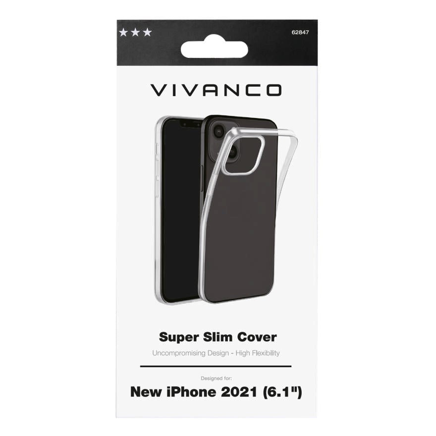 iPhone 13 Vivanco Super Slim Skal - Transparent