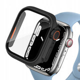 Apple Watch Tech-Protect DEFENSE360 Skal med Skärmskydd - 7/8/9 (45mm) - Svart / Orange