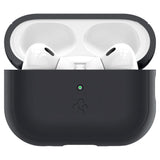 Apple Airpods Pro (2. gen.) Spigen Silicone Fit Skal m. Rem - Svart