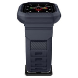 Apple Watch (44/SE/45mm) Spigen Rugged Armor Pro Skal - Charcoal Grey