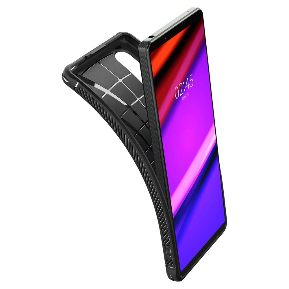 Sony Xperia 1 V Spigen robust rustningsfodral - Mat Svart