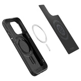 iPhone 15 Pro Max Spigen Mag Armor Skal - MagSafe-kompatibelt - Matte Black