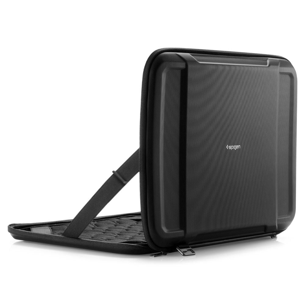 Spigen Rugged Armor Pouch Til 15-16" ( 38 x 28 x 3 cm ) - Sort