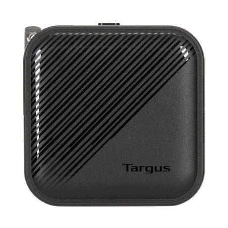 Targus 65W GaN PD Väggladdare med USB-C, USB-A och Reseadaptrar - Svart
