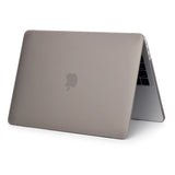 MacBook Air 13" (2018-2020) Hard Case Skal - Transparent Grå