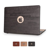 MacBook Air 11" Fashion Cover Slim Style Skal Imitationsläder - Gråsvart