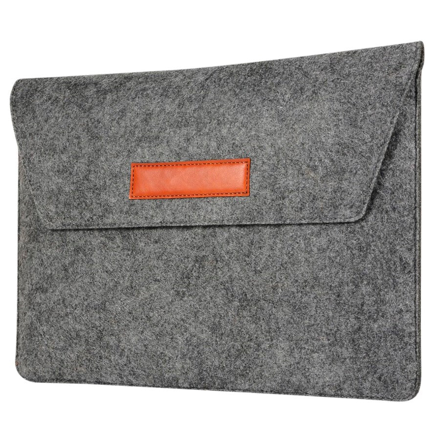 Laptop 13" Sleeve Ullfilt (33.5 x 24 cm) - Mörkgrå