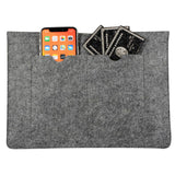 Laptop 13" Sleeve Ullfilt (33.5 x 24 cm) - Mörkgrå