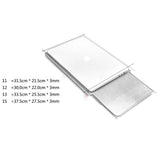SOYAN MacBook / Laptop 12" (30cm x 22cm x 3mm) Sleeve med Musmatta - Rose Gold