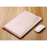 SOYAN MacBook / Laptop 12" (30cm x 22cm x 3mm) Sleeve med Musmatta - Rose Gold