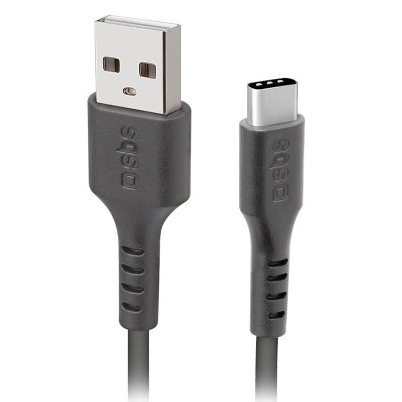 SBS USB-C Kabel - 3 Meter - 480 Mbit/s - Svart