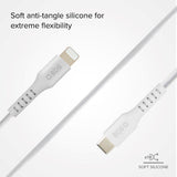 SBS USB-C till Lightning Kabel - 1 meter - MFI - 20W (PD) - Vit