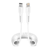 SBS USB-C till Lightning Telefonsladdkabel - Max 1 meter - MFI - 480 Mbit/s - Vit