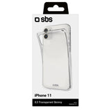 iPhone 11 SBS Skinny Skal - Transparent